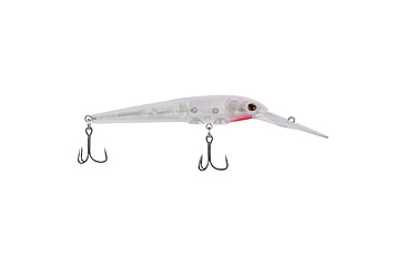 Image of Berkley Deep Hit Stick Soft Bait Lures, Crankbaits, Freshwater, 1 Pack, 1/2 oz, Flashy Pearl, 10.5, 1600952