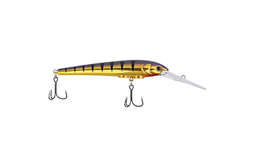 Image of Berkley Deep Hit Stick Soft Bait Lures, Crankbaits, Freshwater, 1 Pack, 1/2 oz, Purple Bengal, 10.5, 1600957