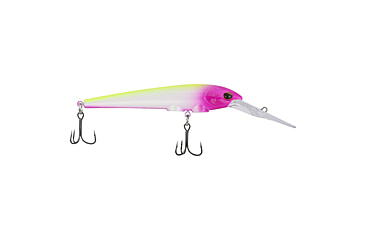 Image of Berkley Deep Hit Stick Soft Bait Lures, Crankbaits, Freshwater, 1 Pack, 1/3 oz, Pink Lemonade, 9, 1600936