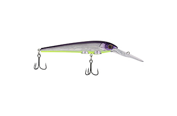 Image of Berkley Deep Hit Stick Soft Bait Lures, Crankbaits, Freshwater, 1 Pack, 1/3 oz, Purple Slime, 9, 1600938