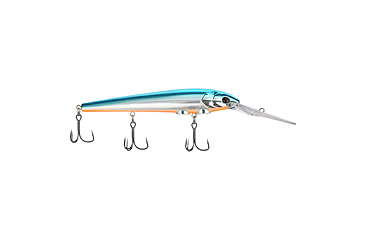 Image of Berkley Deep Hit Stick Soft Bait Lures, Crankbaits, Freshwater, 1 Pack, 3/4 oz, Blue Chrome, 12, 1600966
