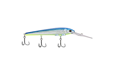 Image of Berkley Deep Hit Stick Soft Bait Lures, Crankbaits, Freshwater, 1 Pack, 3/4 oz, Blue Slime, 12, 1600967