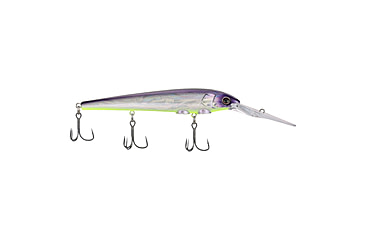 Image of Berkley Deep Hit Stick Soft Bait Lures, Crankbaits, Freshwater, 1 Pack, 3/4 oz, Purple Slime, 12, 1600978
