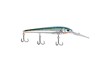 Image of Berkley Deep Hit Stick Soft Bait Lures, Crankbaits, Freshwater, 1 Pack, 3/4 oz, Slick Blue Alewife, 12, 1600980