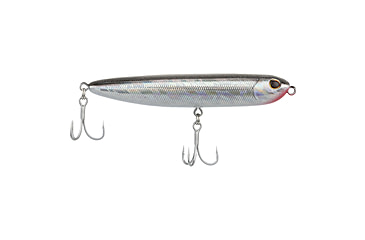Image of Berkley Drift Walker Saltwater Hard Baits, Topwater, Saltwater, 3/8 oz, Black Silver, 90, 1582240