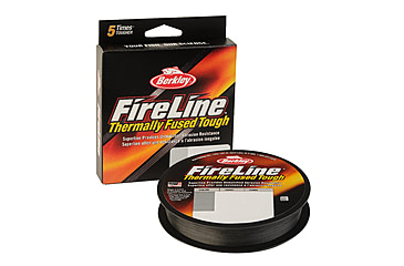Image of Berkley FireLine Superline, 0.007in/0.17mm, 8lb/3.6kg, 300yd/274m, 3 lb, Smoke, 0.007 in/0.17 mm, 1543500