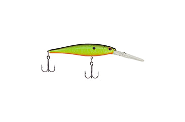 Image of Berkley Flicker Minnow Hard Bait, Crankbait, Slick Chartreuse, 7, 1407943