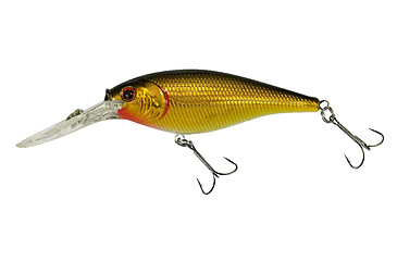 Image of Berkley Flicker Shad Crankbait, Black Gold, 6, 1241858