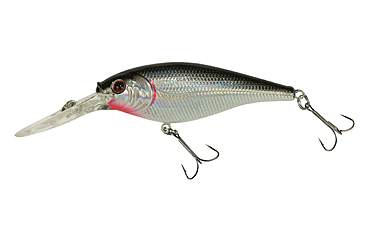 Image of Berkley Flicker Shad Crankbait, Black Silver, 4, 1241845