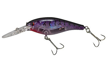 Image of Berkley Flicker Shad Crankbait, Flashy Purple Tiger, 7, 1290501