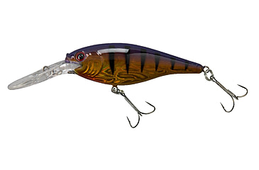 Image of Berkley Flicker Shad Crankbait, Slick Purple Bengal, 7, 1316808