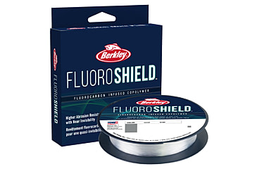 Image of Berkley FluoroShield Fluorocarbon Line, 6lb.300yds, Clear, 0.009 in/0.23 mm, 1521239