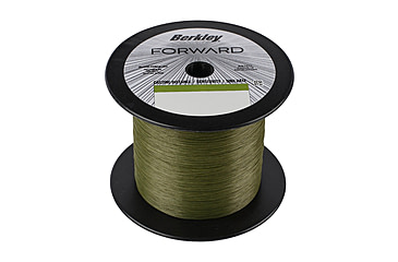 Image of Berkley Forward Braid Bulk Spool, 12lb, Low-Vis Green, 0.008 in/0.20 mm, 1621831
