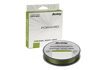 Image of Berkley Forward Braid Filler Spool, 8lb, Low-Vis Green, 0.006 in/0.15 mm, 1621814