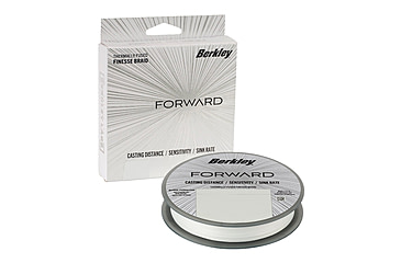 Image of Berkley Forward Braid Filler Spool, Crystal, 0.004 in/0.10 mm, 1621678