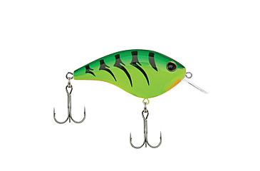 Image of Berkley Frittside Hard Bait, Crankbait, 5, 1/3oz, 2 1/4in / 5 3/4cm, 2ft-5ft / 0.5-1.5m, Hook Size 6, 2 Hooks, Firetiger, 5, 1503542