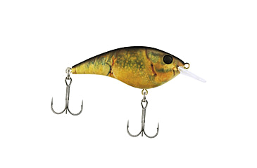 Image of Berkley Frittside Hard Bait, Crankbait, 5 Biggunft, 3/7oz, 2 4/5in / 7cm, 2ft-5ft / 0.5-1.5m, Hook Size 5, 2 Hooks, HD Green Craw, 5 Biggunft, 1547165