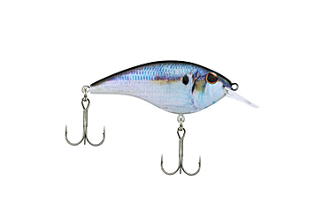 Image of Berkley Frittside Hard Bait, Crankbait, 5 Biggunft, 3/7oz, 2 4/5in / 7cm, 2ft-5ft / 0.5-1.5m, Hook Size 5, 2 Hooks, HD Threadfin Shad, 5 Biggunft, 1547166