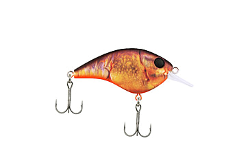 Image of Berkley Frittside Hard Bait, Crankbait, 5 Junior, 1/4oz, 2in / 5cm, 2ft-5ft / 0.5-1.5m, Hook Size 7, 2 Hooks, HD Brown Craw, 5 Junior, 1547170