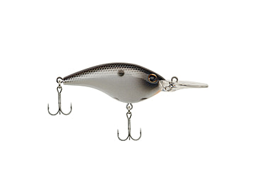 Image of Berkley Frittside Hard Bait, Crankbait, 7, 3/7oz, 2 1/2in / 6 2/5cm, 5ft-7ft / 1.5m-2.1m, Hook Size 5, 2 Hooks, Midnight Pearl, 7, 1503560