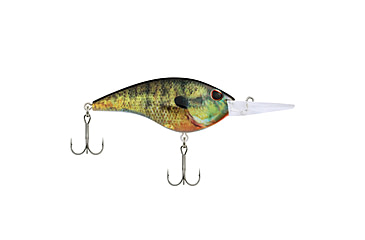 Image of Berkley Frittside Hard Bait, Crankbait, 9, 1/2oz, 2 3/4in / 7cm, 7ft-10ft / 2-3m, Hook Size 5, 2 Hooks, HD Bluegill, 9, 1547187