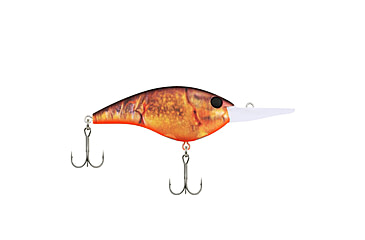 Image of Berkley Frittside Hard Bait, Crankbait, 9, 1/2oz, 2 3/4in / 7cm, 7ft-10ft / 2-3m, Hook Size 5, 2 Hooks, HD Brown Craw, 9, 1547188