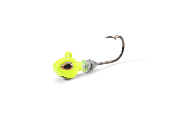 Image of Berkley Fusion19 Hybrid Jighead, 1/16 oz, 4, Chartreuse, 1571495