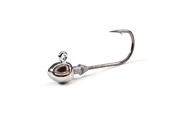 Image of Berkley Fusion19 Hybrid Jighead, 1/32 oz, 4, Chrome, 1571487