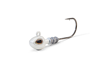 Image of Berkley Fusion19 Hybrid Jighead, 1/4 oz, 4/0, Pearl White, 1571562
