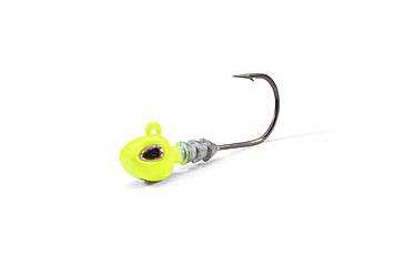 Image of Berkley Fusion19 Hybrid Jighead, 1/8 oz, 1/0, Chartreuse, 1571515