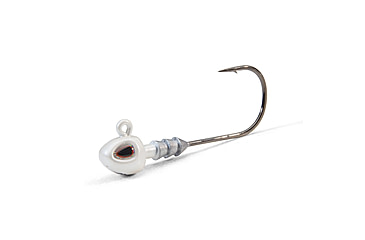 Image of Berkley Fusion19 Hybrid Jighead, 1/8 oz, 3/0, Pearl White, 1571522