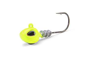 Image of Berkley Fusion19 Hybrid Jighead, 3/8 oz, 4/0, Chartreuse, 1571585