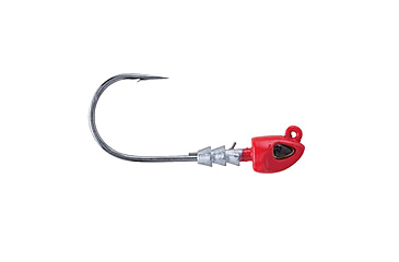 Image of Berkley Fusion19 Swimbait Jighead, Hook Size 3/0, Tackle Size 1/8oz / 3.5g, Red, 1504417
