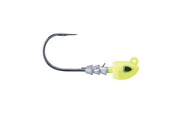 Image of Berkley Fusion19 Swimbait Jighead, Hook Size 5/0, Tackle Size 3/8oz / 10.5g, Chartreuse, 1504448