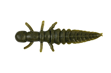 Image of Berkley Gulp! Hellgramite Soft Bait, 3in, 12 Pack, Green Pumpkin, 1204724