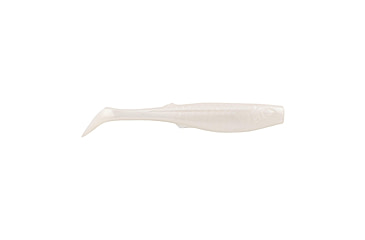 Image of Berkley Gulp! Paddleshad Soft Bait Lures, 4in, 4 Pack, Pearl White, 1545530