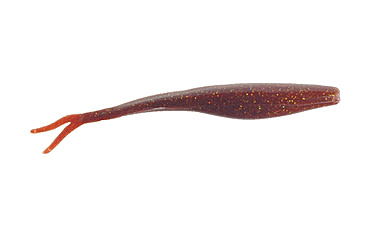 Image of Berkley Gulp! Saltwater Jerk Shad Soft Bait Lures, 5in, 5 Pack, Root Beer Gold, 1121796