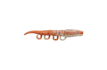 Image of Berkley Gulp! Saltwater Turbo Shrimp Soft Bait, 4in, 4 Pack, New Penny, 1637582