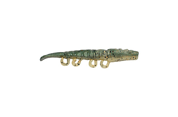 Image of Berkley Gulp! Saltwater Turbo Shrimp Soft Bait, 4in, 4 Pack, Peppered Prawn, 1573923