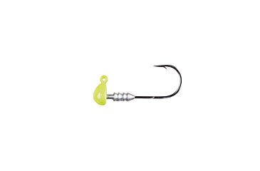 Image of Berkley Half Head Jigs, Hook Size 1, Tackle Size 1/16 oz / 1.8g, Chartreuse, 1435324