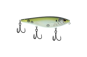 Image of Berkley HighJacker Saltwater Hard Bait, Topwater, Saltwater, 100, 2/3 oz, 100mm, Topwater, Hook Size 6, 3 Hooks, HD Pilchard, 1547900