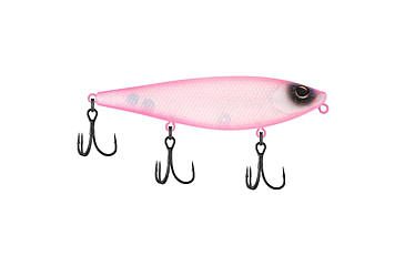 Image of Berkley HighJacker Saltwater Hard Bait, Topwater, Saltwater, 100, 2/3 oz, 100mm, Topwater, Hook Size 6, 3 Hooks, Pinky, 1547902