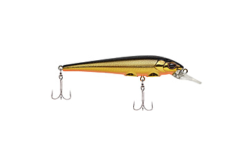 Image of Berkley Hit Stick Hard Bait, Crankbait, 5, 1/7 oz, 2in / 5cm, 2ft-5ft / 0.5-1.5m, Hook Size 12, 2 Hooks, Black Gold, 1522621