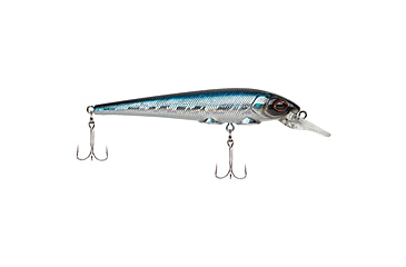Image of Berkley Hit Stick Hard Bait, Crankbait, 5, 1/7 oz, 2in / 5cm, 2ft-5ft / 0.5-1.5m, Hook Size 12, 2 Hooks, Blue Bullet, 1522622