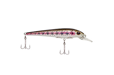Image of Berkley Hit Stick Hard Bait, Crankbait, 5, 1/7 oz, 2in / 5cm, 2ft-5ft / 0.5-1.5m, Hook Size 12, 2 Hooks, Rainbow Trout, 1522628