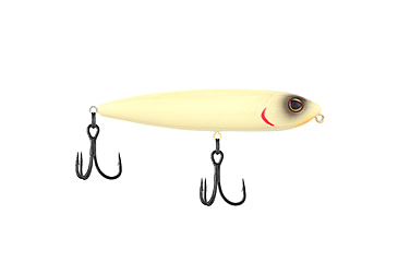 Image of Berkley J-Walker 100 Saltwater Hard Bait, Topwater, Saltwater, 100, 1/2 oz, 100mm, Topwater, Hook Size 4, 2 Hooks, Bone, 1547879
