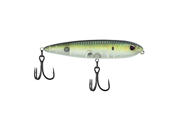 Image of Berkley J-Walker 100 Saltwater Hard Bait, Topwater, Saltwater, 100, 1/2 oz, 100mm, Topwater, Hook Size 4, 2 Hooks, HD Pilchard, 1547882