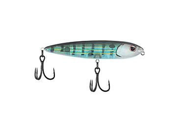 Image of Berkley J-Walker 100 Saltwater Hard Bait, Topwater, Saltwater, 100, 1/2 oz, 100mm, Topwater, Hook Size 4, 2 Hooks, Pinfish, 1547883