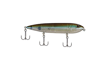 Image of Berkley J-Walker 120 Hard Bait, Topwater, 120, 2/3 oz, 120mm, Topwater, Hook Size 4, 3 Hooks, Perfect Ghost, 1487116