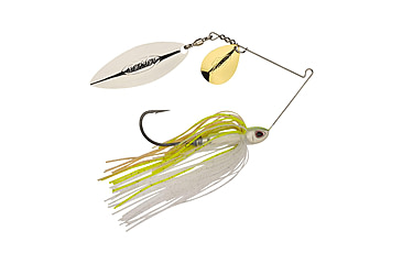 Image of Berkley Power Blade Compact Colorado/Willow Spinnerbait, 1/2oz, E2 Magic/Gold + Silver, 1570604